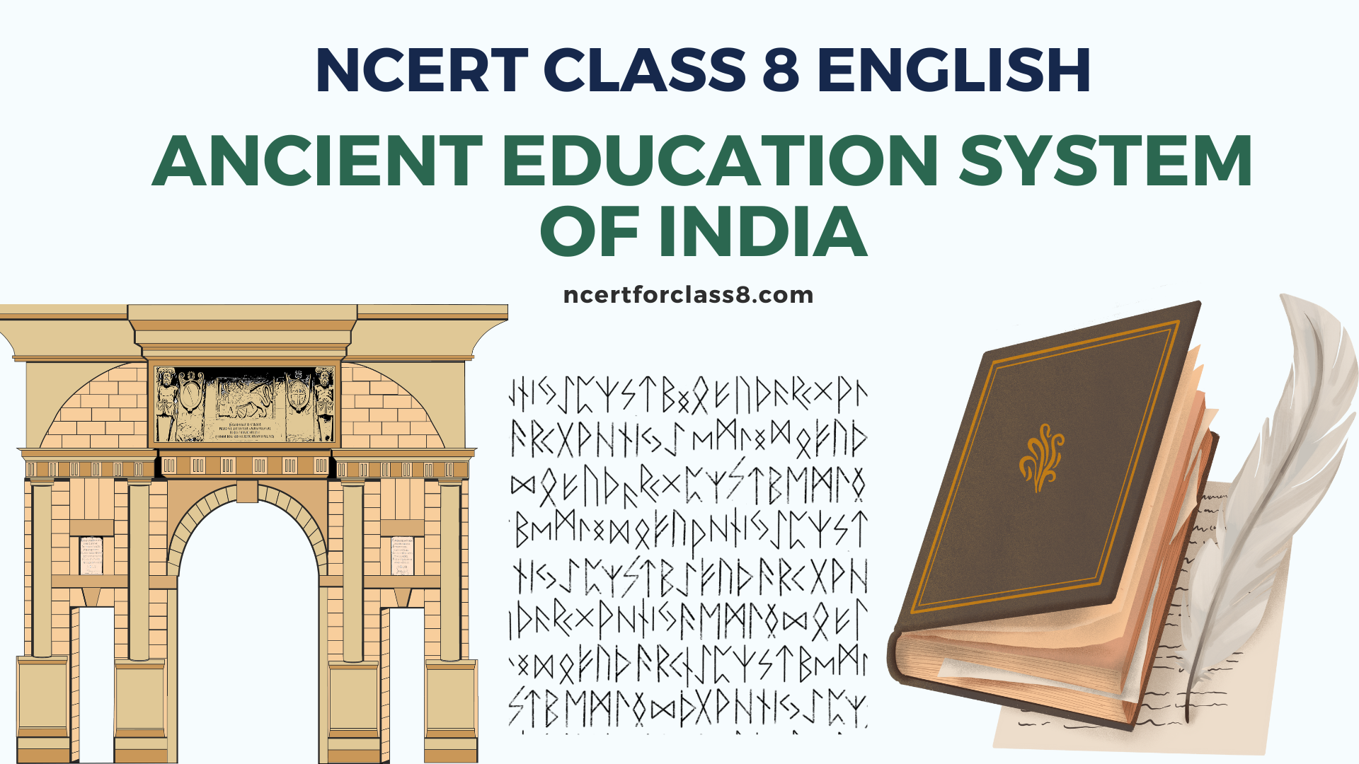 NCERT Solutions for Class 8 English It So Happened Chapter 8 Ancient Education System Of India